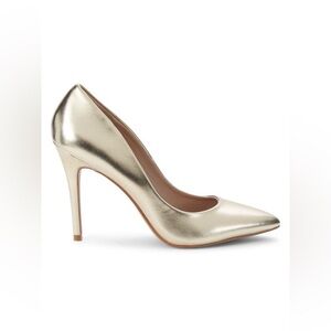 Charles By Charles David Metallic Gold Pumps